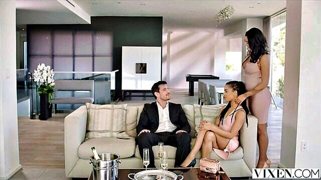 Harley Dean, Kira Noir, Manuel Ferrara - harley dean and kira noir enjoy a massive penis in this nsfw video Vixen