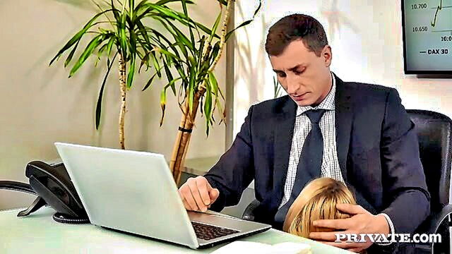 anny aurora - anny auroras boss forces her to cum hard in hq porn video