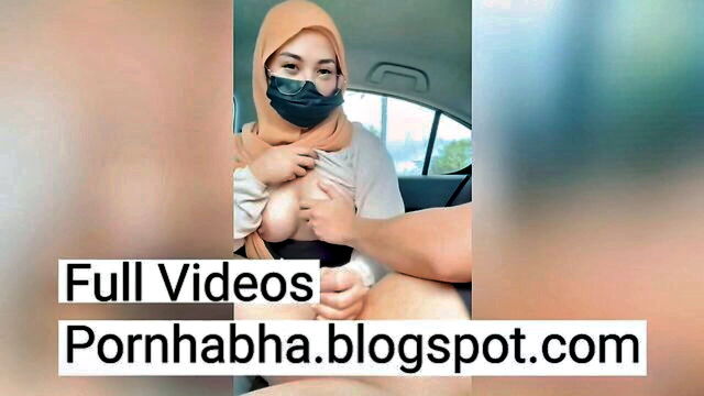 big tits, amateur, asian - hijab guru ngentot