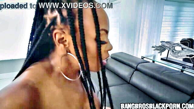 interracial, black, porn - ebony stepmom ass fucked