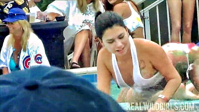 pool party twerk contest : RealWildgirlsTV