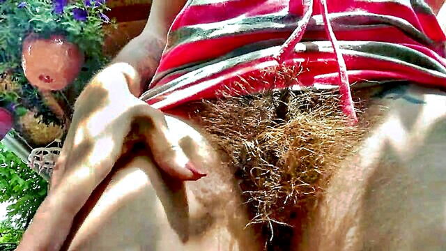 outdoor smoking bush cutieblonde