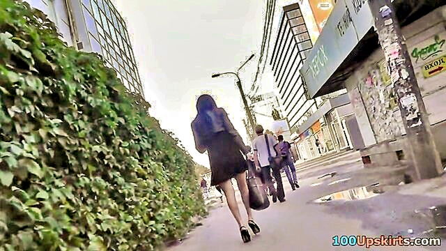 a thrilling experience with a white panty and sheer hose