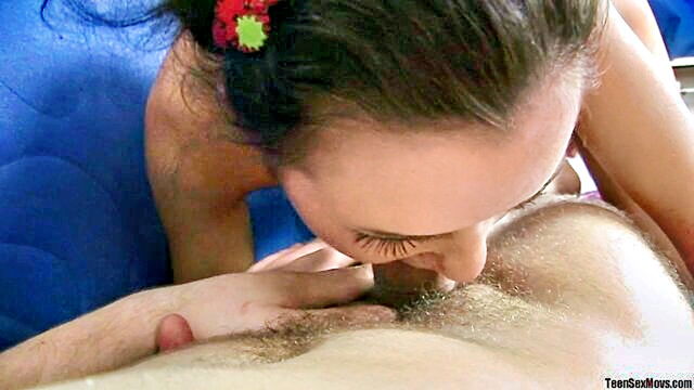 hardcore cum on face action with a stunning brunette