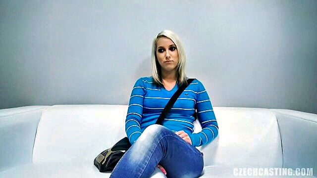Jana Nubiles - jana gets her first taste of penetration in an amateur casting video Nubiles