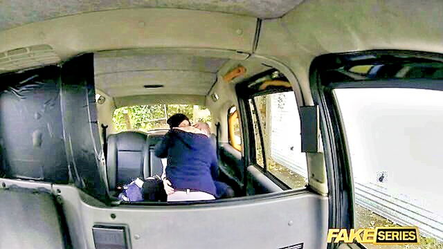 a brunette teen is seductive and gets fucked by her friend who is also the driver of a taxi in a public place she had not seen him for a long time and they engage in sexual activity as she teases him : birgit82