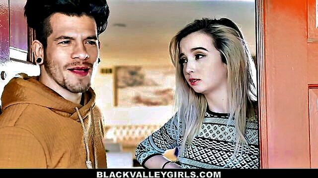 Maya Bijou - ebony teens sneaky hookup with her neighbor in frisco city Black Valley Girls