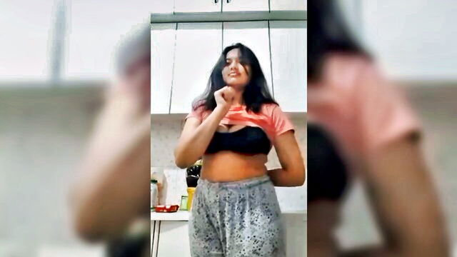 asian, teen, amateur - indian girl shows her ass