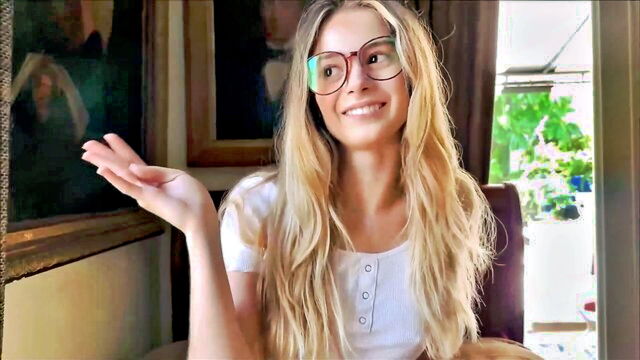 big cock, blowjob, blonde - skinny stepsister german porn