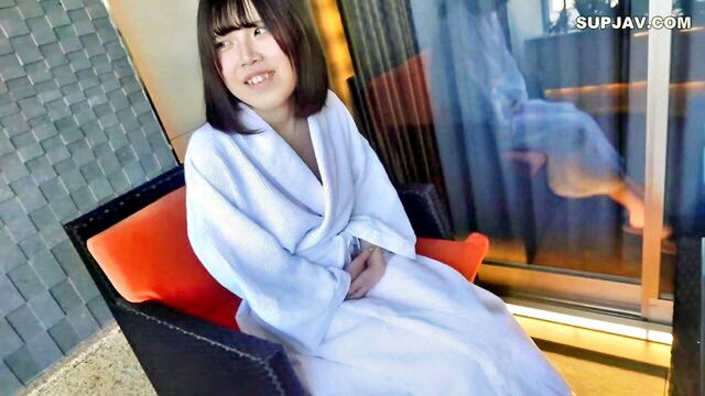 asian, hotel, blowjob - japanese brunette gets pounded