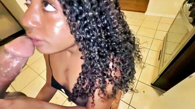 homemade, ebony, pov - homemade pov video