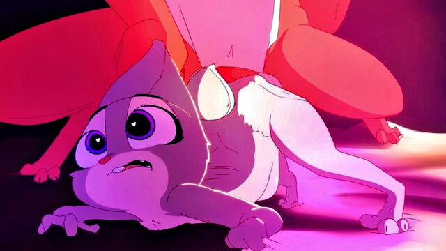 anal, big dick, cumshot - nick and judy hentai