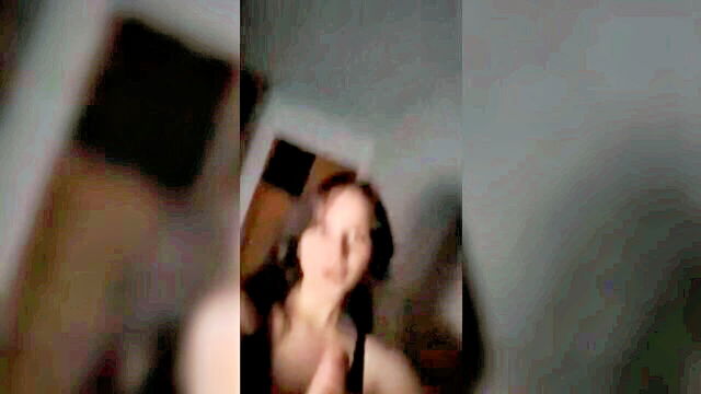 threesome, teen, big dick - big tits brunette pov