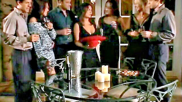 karen hosts her friends at her luxurious estate for a serene weekend gathering but playfully indulges in some erotic adventures with the aid of some old acquaintances : magicman08