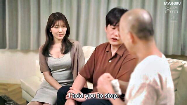 blowjob, cumshot, asian - japanese housewives get fucked