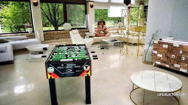 angelika grays, sata jones - angelika grays blowjob