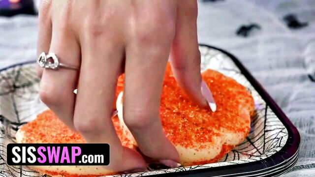 stepsister swapping on halloween