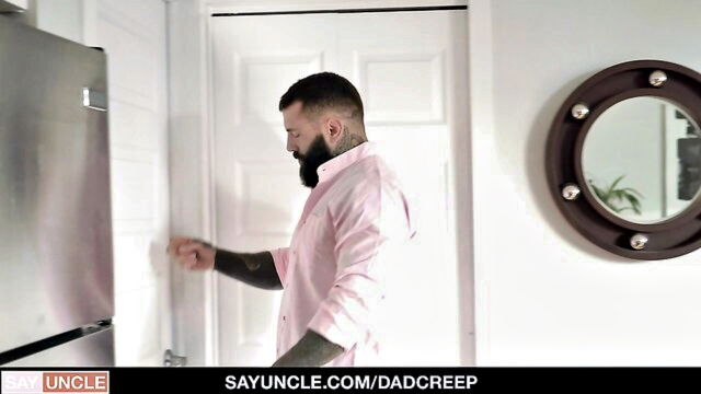 muscle, anal, dad creep - stepdad and son sex