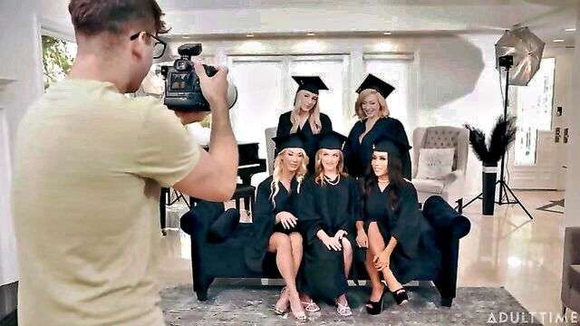 Adira Allure, Jena LaRose, Bunny Madison - milk of graduation day