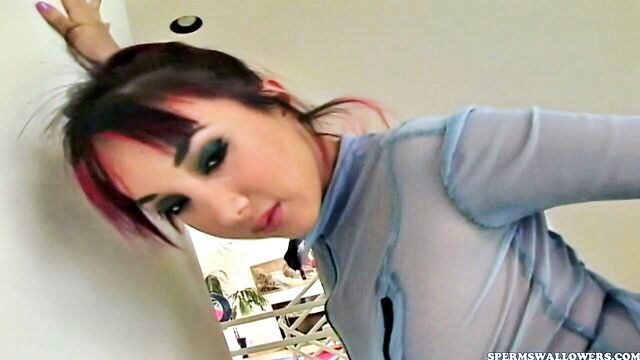 cumshot, bukkake, blowjob - yammy babe blowbang