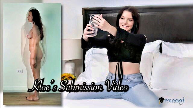 my first, give me, brunette - kloe love first orgasm