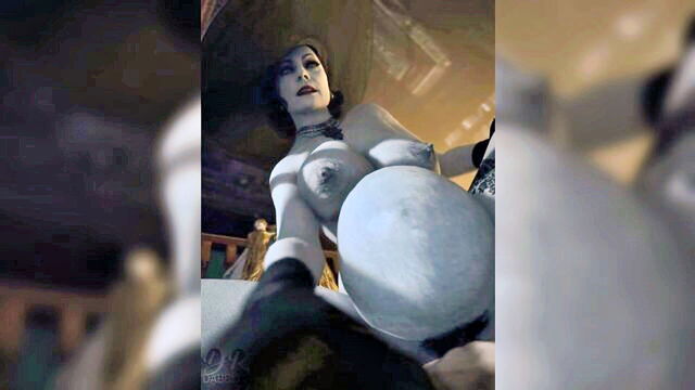 60 fps, 4k ultra hd, hentai - alcina dimitrescu hentai