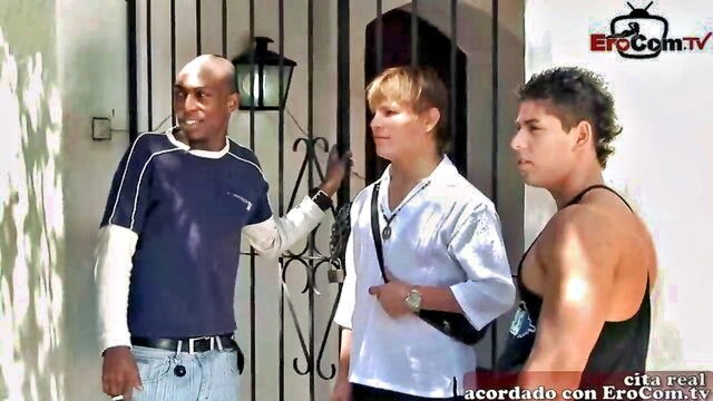 Cream - spanish teen anal gangbang