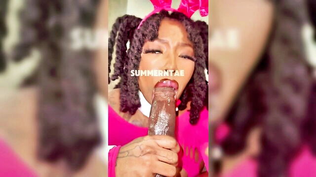 blowjob, ebony, big dick - big ass ebony blowjob