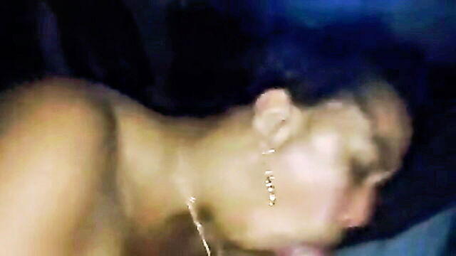 blowjobs, slut, private - hot brunette gives good blowjob