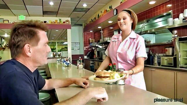 busty waitresses squirt