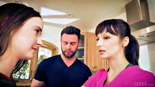 hazel moore, seth gamble - hazel moore blowjob