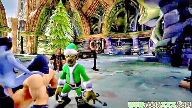 experience the raw and wild side of cartoon sex with these horny elves
