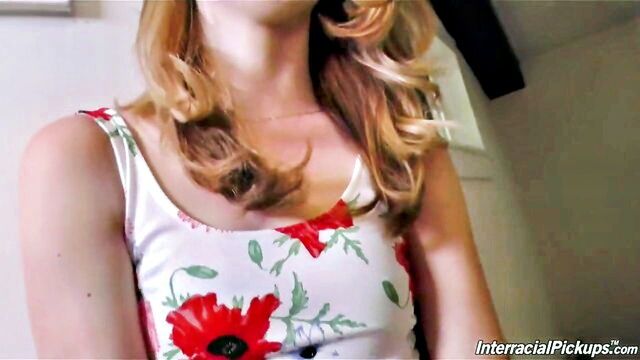 cumshot, babe, hardcore - hannah hays interracial