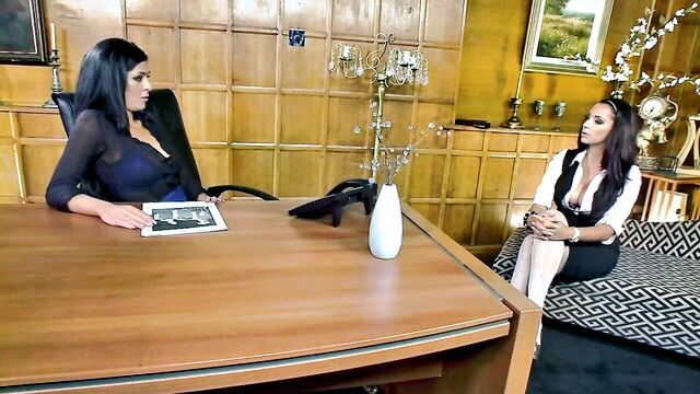 office pussy fingering