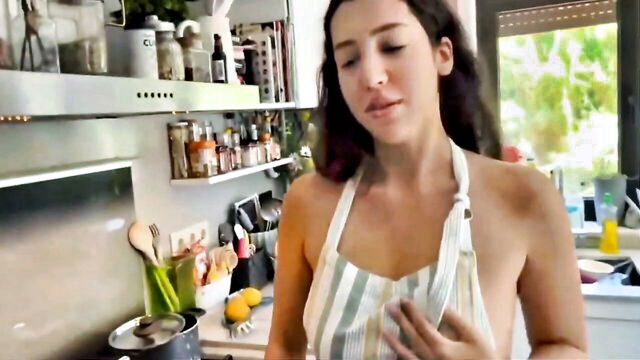 blowjob, big ass, uncategorized - alya ferrari kitchen kitchen table action