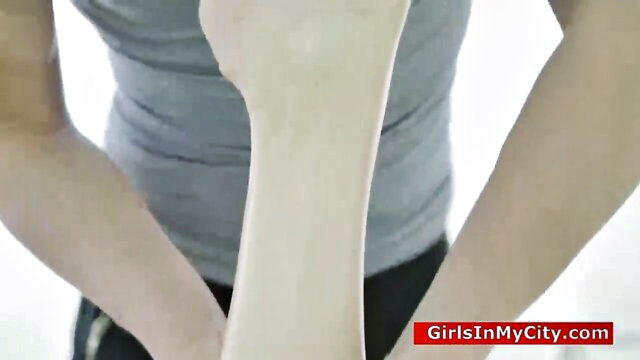 saggy tits teen drilled