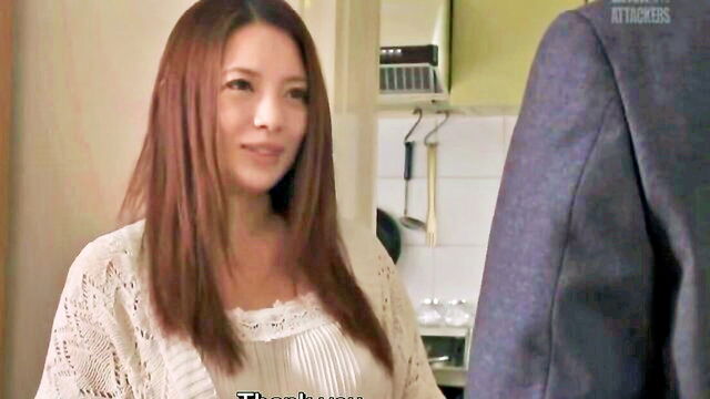 Mako Oda - japanese wife fuck with subtitles