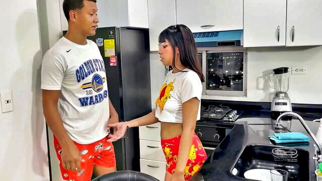 big ass, step bro, step sis - horny girlfriend dreams ravaged