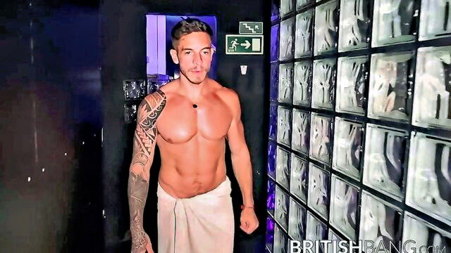 amateur, britishbang, fetish - british bang muscle cumshot