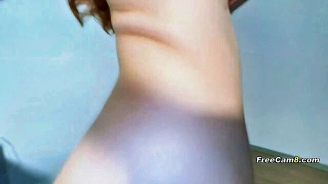deepthroats, blowjob, freecam8 - ginger girl sucks cock