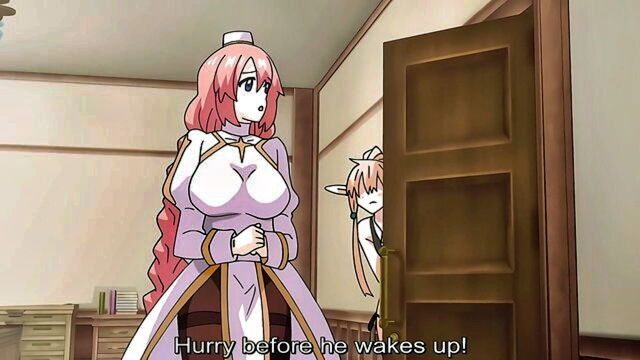 threesome, harem, nun - hentai harem hero