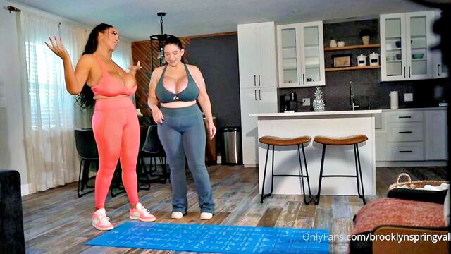 kristine kiss, brooklyn springvalley - brooklyn springvalley and kristine kiss