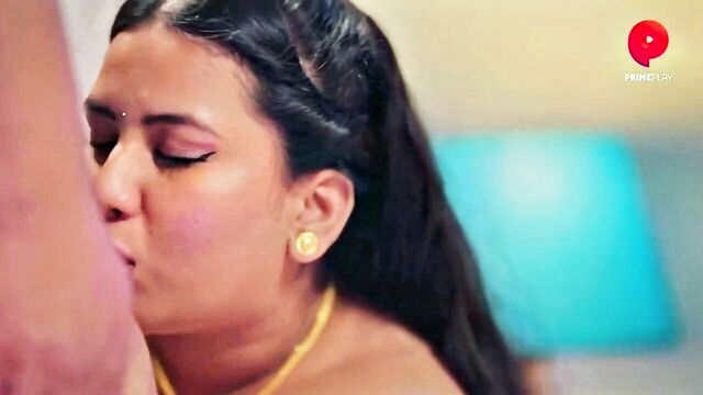 hardcore, group sex, double penetration - indian plumper milf scene