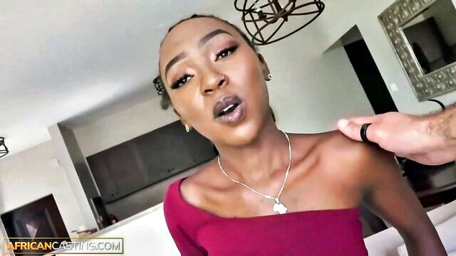 black model casting trap