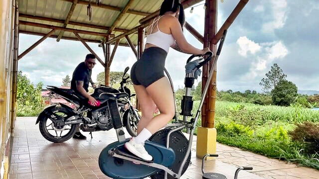 amateur, fucking, creampie - angel victoria teaches man drive