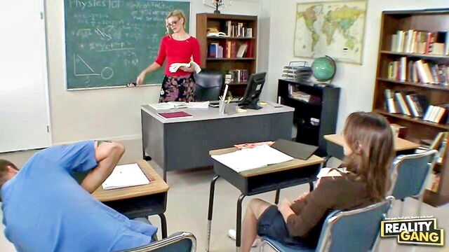 darryl hanah - darryl hannah classroom blowjob