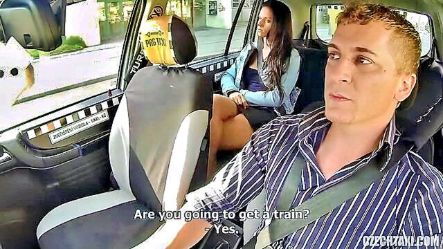Nata Lee - amateur nata lee gets banged in a taxi   high quality porn Bang