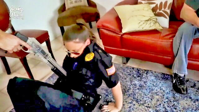 blowjob, jaymyers, cumshot - cop gangbang xxx