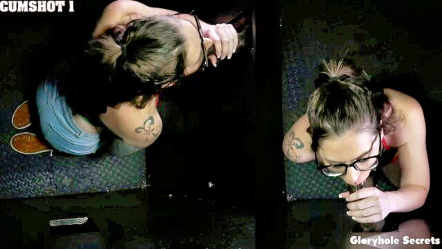 gloryhole secrets nikki blowjob