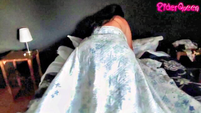 in bed, amateur bbw, bbw - bbw homemade threesome in bed
